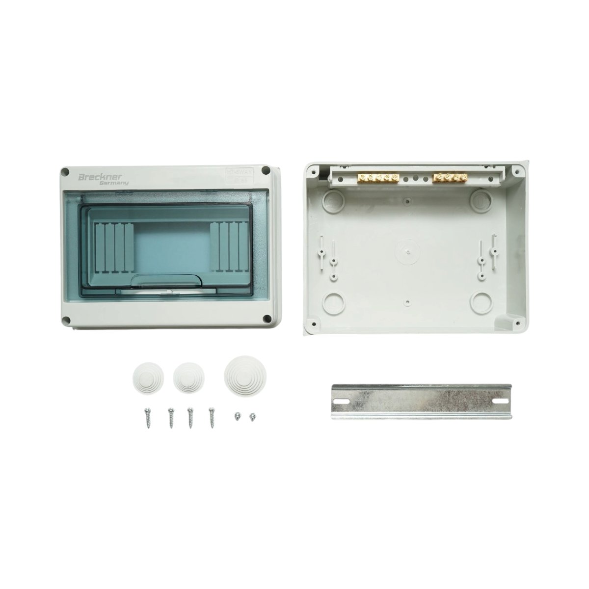 Tablou sigurante aplicat 1 rand, 8 module 215x210x100mm IP65 Breckner Germany – imagine 3