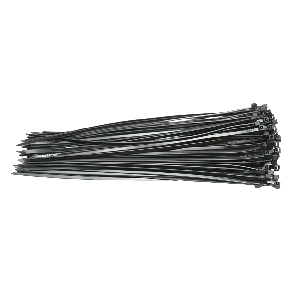 Faseta, colier plastic negru 3.6x250mm 100 buc/set Breckner Germany