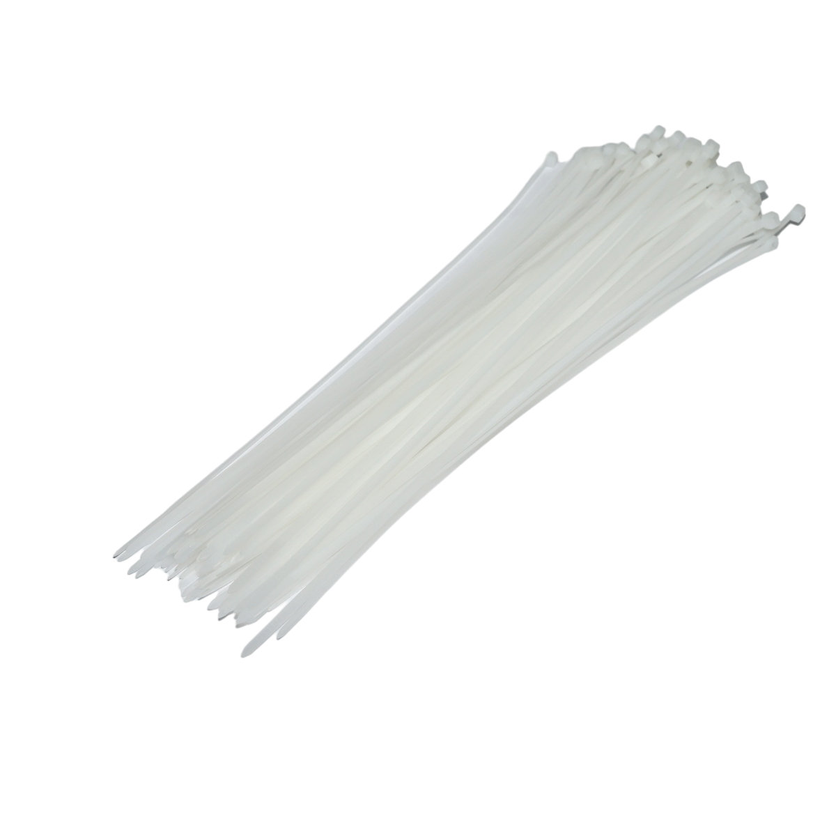 Faseta colier plastic alb 3.6x300mm 100 buc/set Breckner Germany