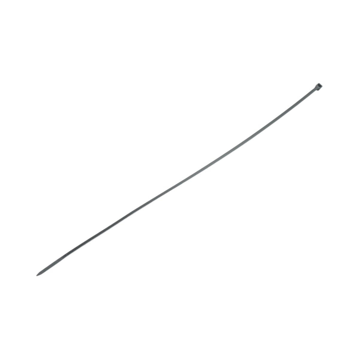 Faseta colier plastic negru 3.6x350mm 100 buc/set Longroad – imagine 4