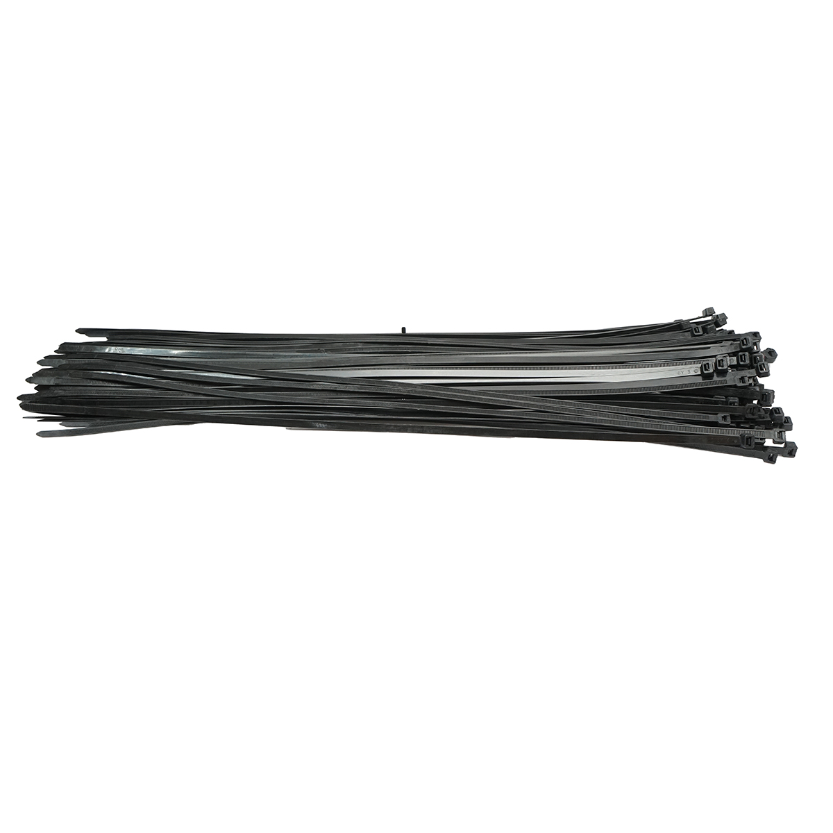 Faseta, colier plastic negru 8.8x760mm 100 buc/set Breckner Germany