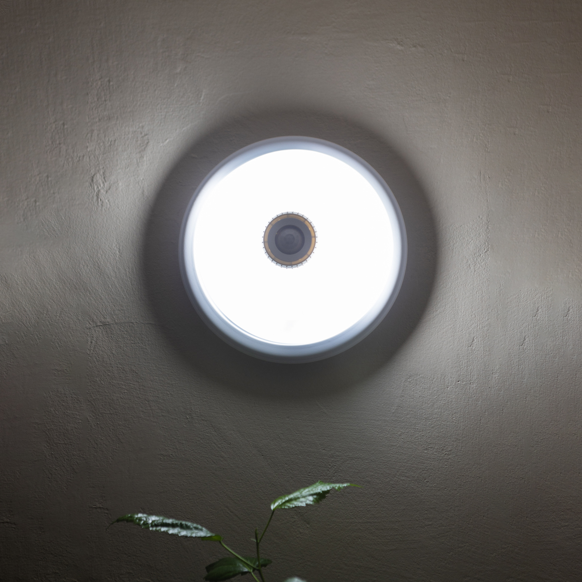 Plafoniera LED 2x40W, E27, 220V, 360 grade cu senzor miscare crepuscular 300x105mm Breckner Germany – imagine 2