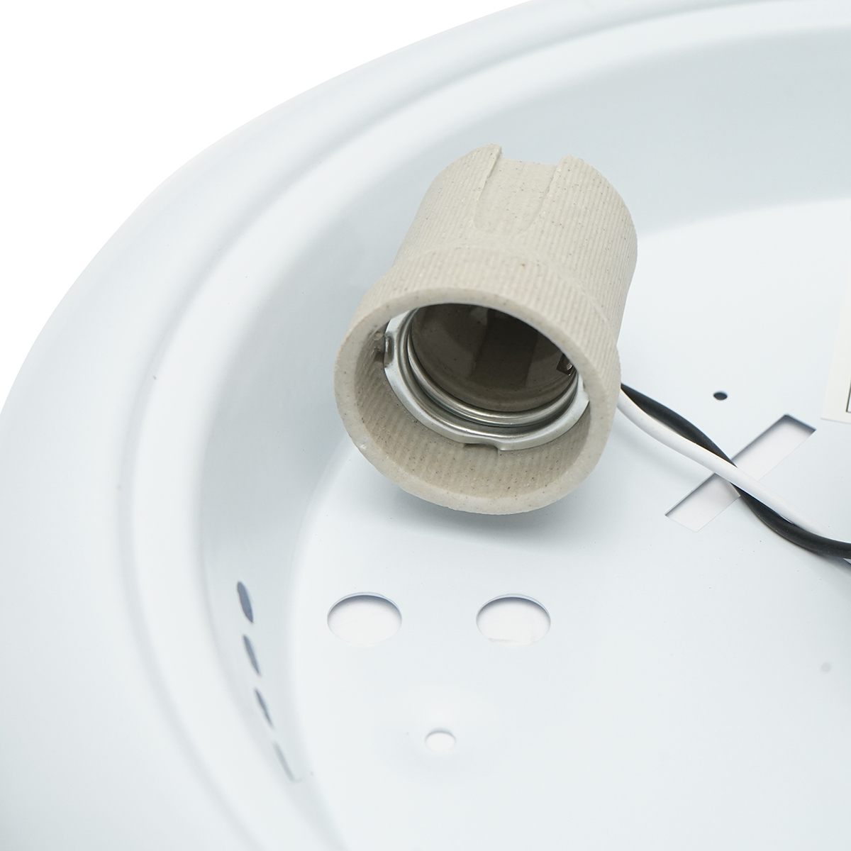 Plafoniera LED 2x40W, E27, 220V, 360 grade cu senzor miscare crepuscular 300x105mm Breckner Germany – imagine 5