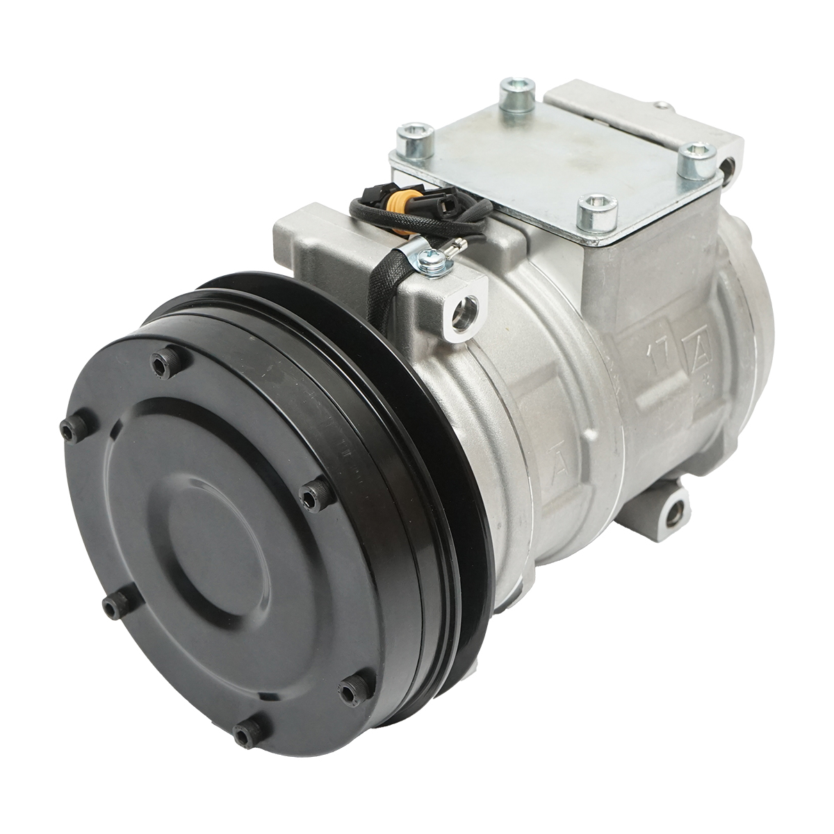 Compresor clima A/C 12V pentru John Deere cod OEM RE55422, SE501468, DCP99521
