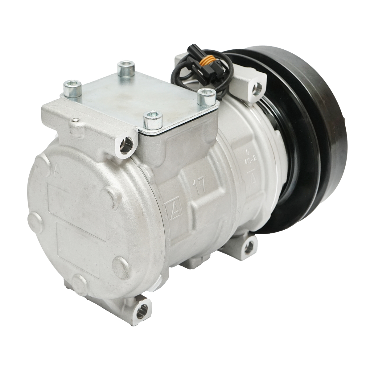 Compresor clima A/C 12V pentru John Deere cod OEM RE55422, SE501468, DCP99521 – imagine 3
