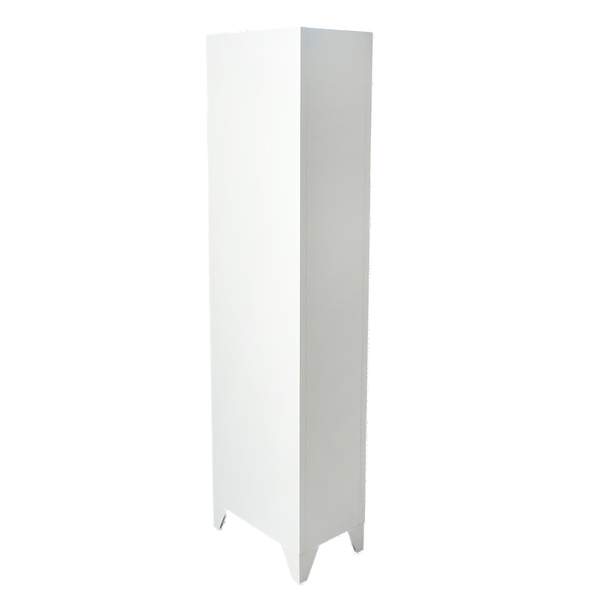 Dulap metalic fiset dublu tip vestiar gri cu 2 usi securizate 1850x380x450mm Breckner Germany – imagine 3