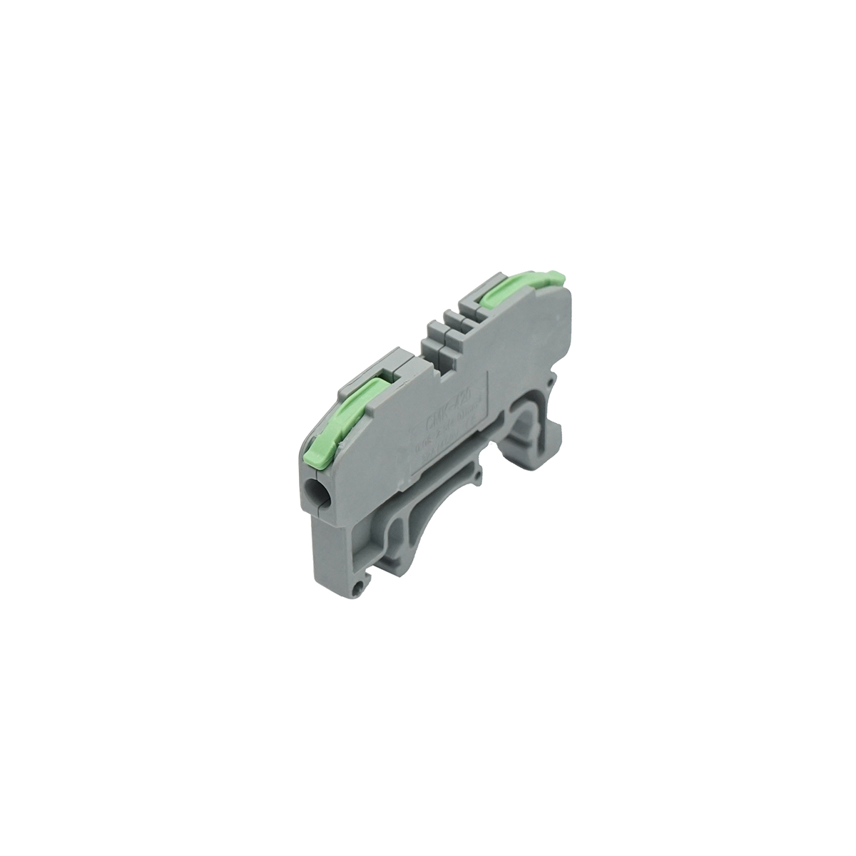 Conector rapid cablu electric 2P, 0.08-4mm, 32A/450V pentru sina DIN Leader