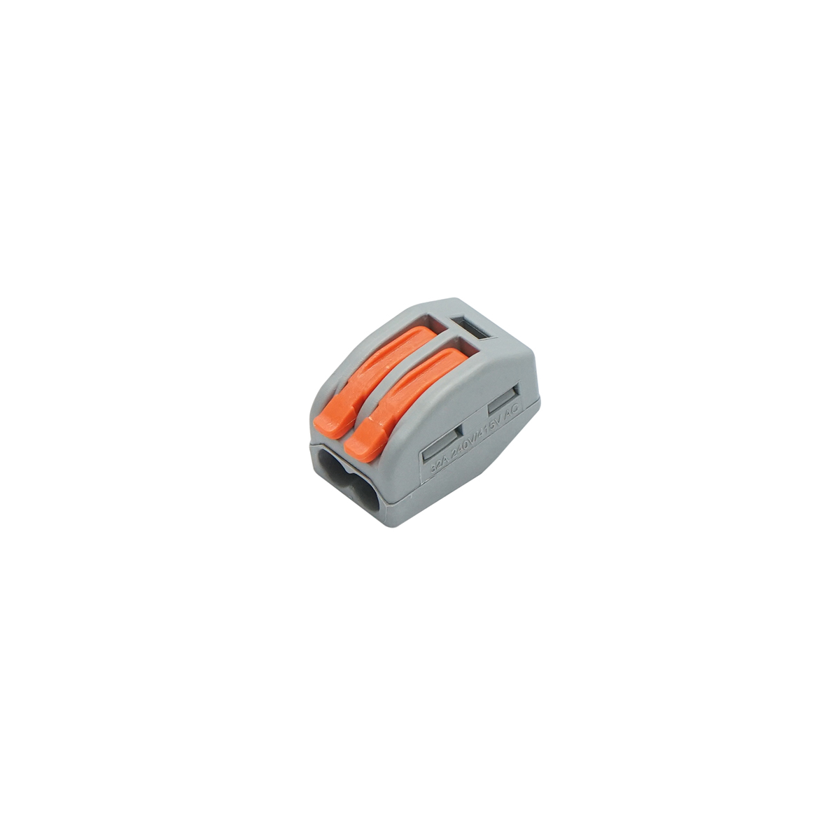 Conector rapid cablu electric 2P, 0.08-4mm, 32A/415V AC Leader