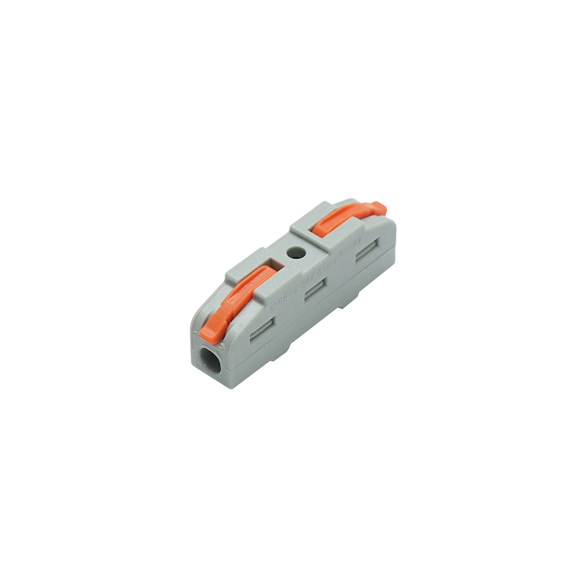 Conector rapid cablu electric 2P, 0.08-4mm, 32A/450V Leader