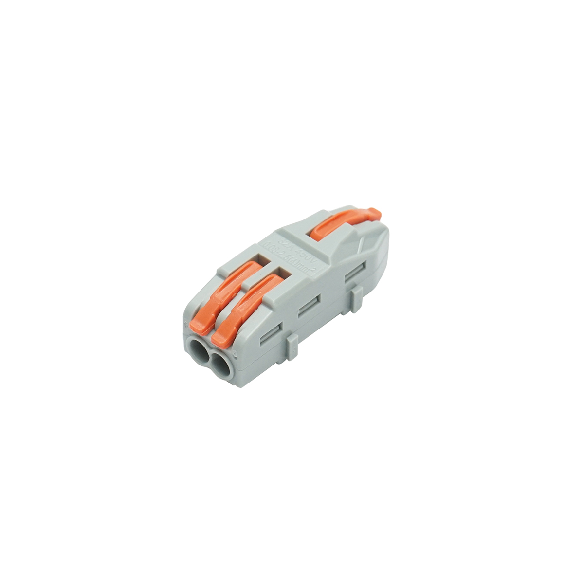 Conector rapid cablu electric 3P, 0.08-4mm, 32A/450V Leader