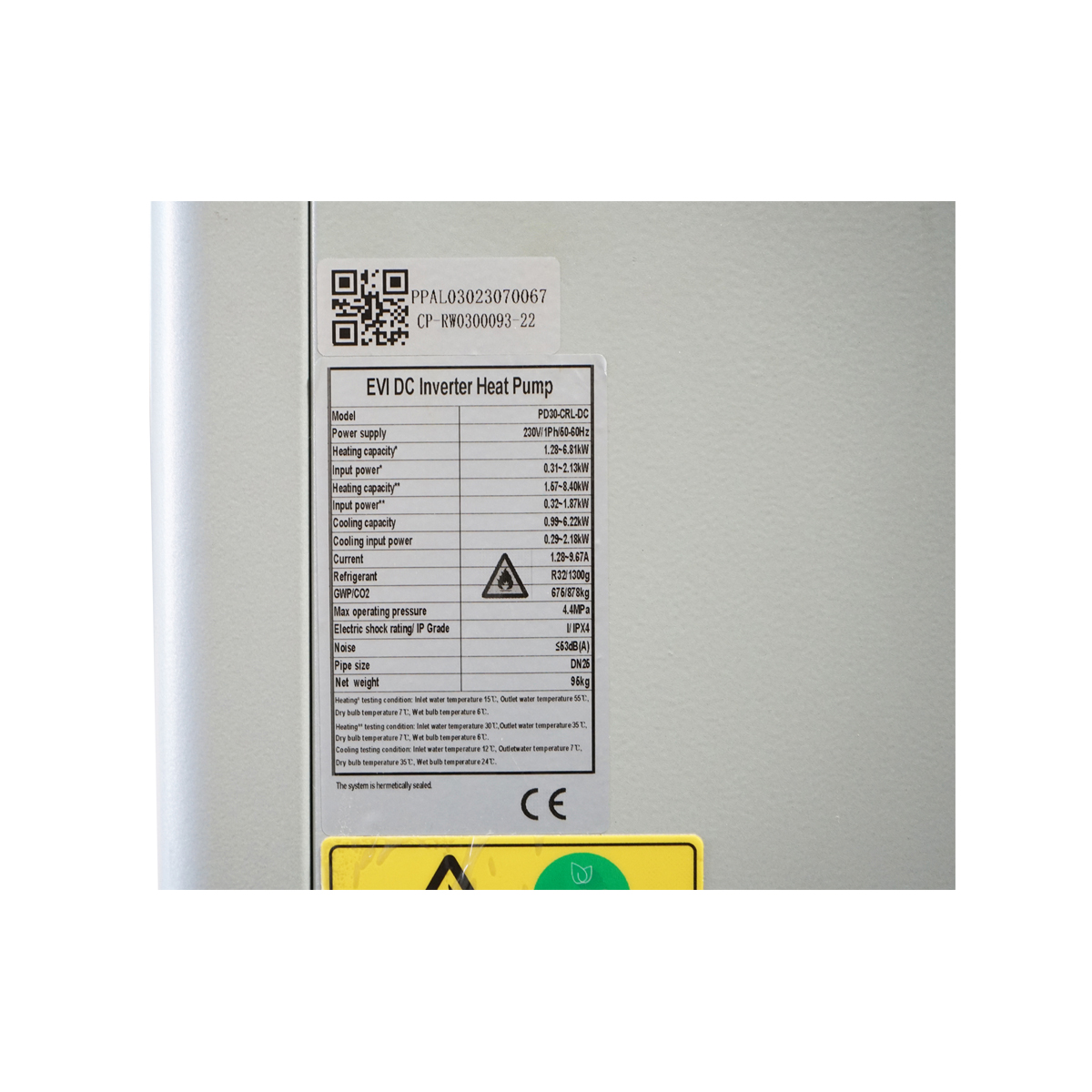 Pompa de caldura monobloc aer-aer 8.4KW, 220V IPX4 Pool World – imagine 6