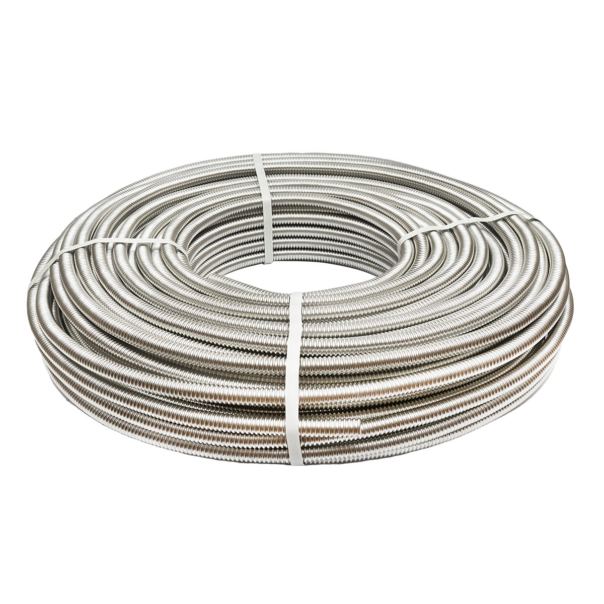 Rola 50m teava inox flexibila, gofrata DN16 pentru instalatii solare rezidentiale