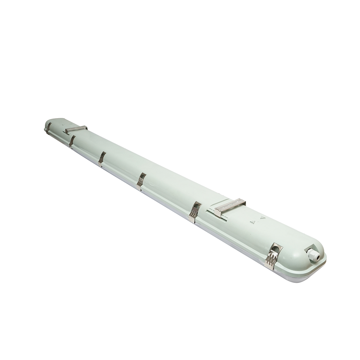 Corp iluminat LED tub fluorescent 2x58W, 220V, 1560x130x90mm IP65 Breckner Germany – imagine 4