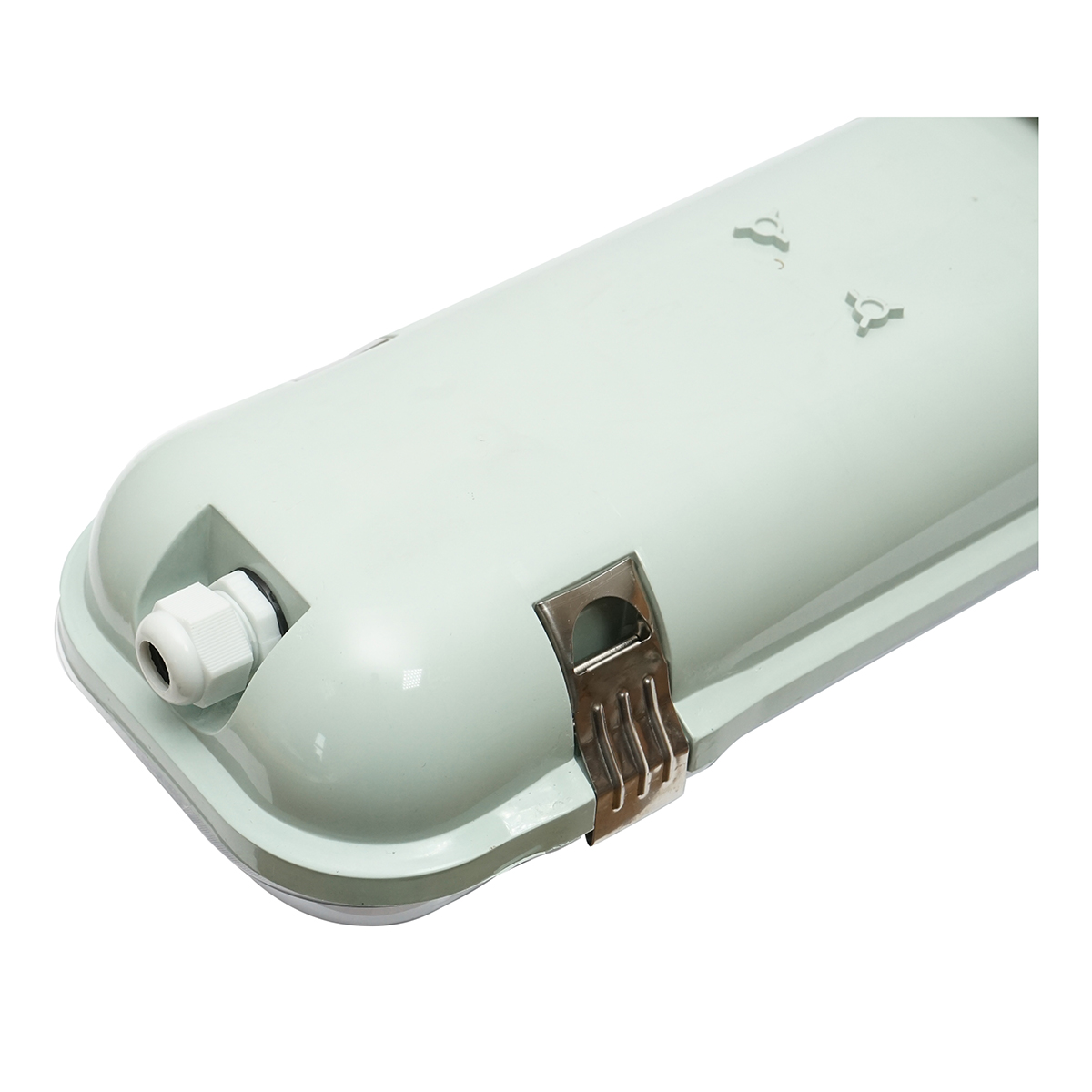 Corp iluminat LED tub fluorescent 2x58W, 220V, 1560x130x90mm IP65 Breckner Germany – imagine 7