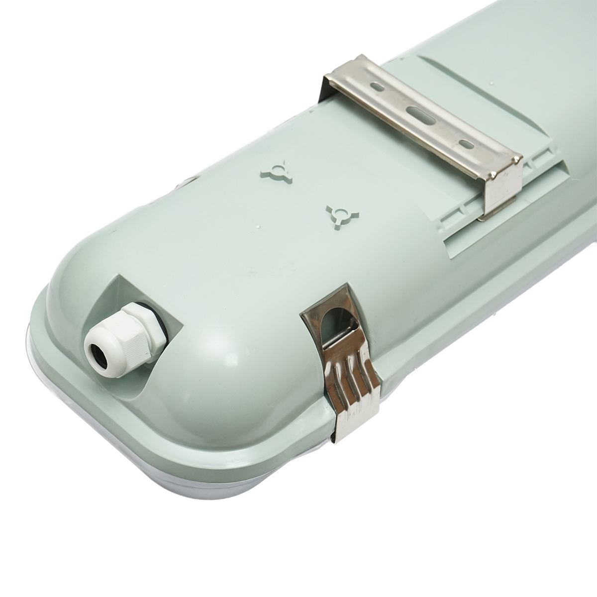 Corp iluminat LED tub fluorescent 2x36W, 220V, 1270x130x90mm IP65 Breckner Germany – imagine 8