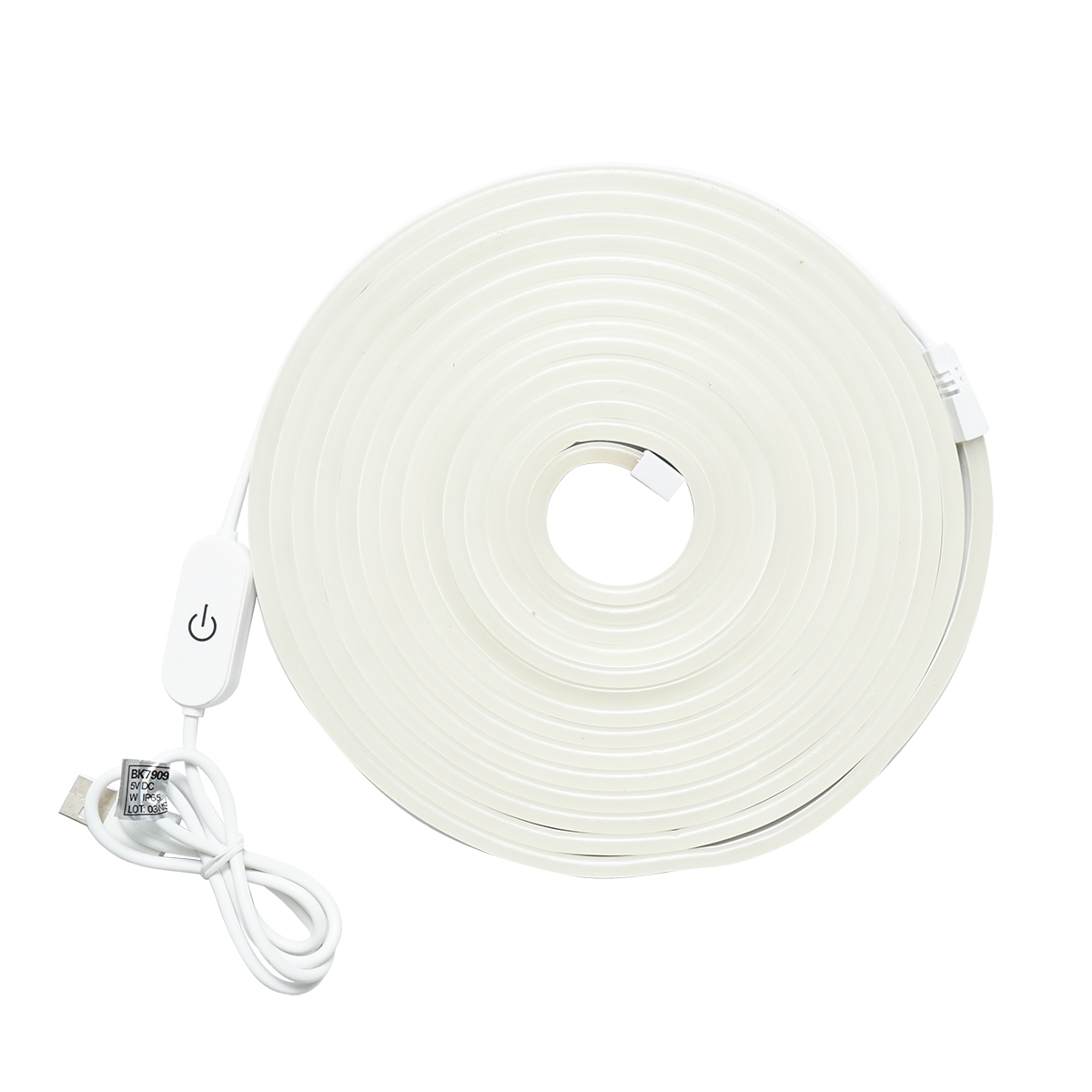 Banda LED 6500K, USB 5V, lungime 5m IP65 Breckner Germany – imagine 3