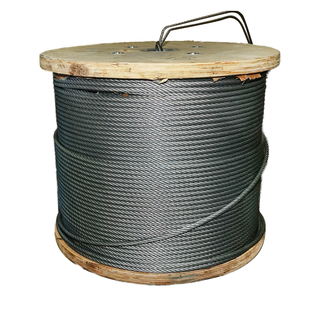 Cablu troliu otel 6x25 fi 13mm cu inima metalica 1000m/rola