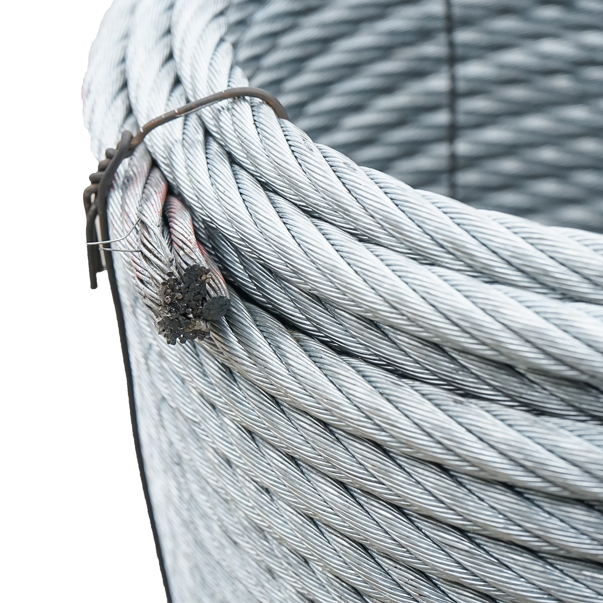 Cablu troliu otel 6x25 fi 13mm cu inima metalica 70m/rola – imagine 3