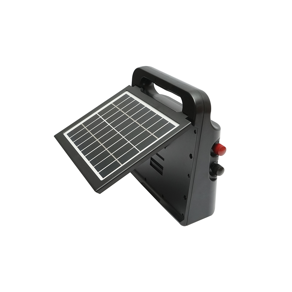 Aparat generator de impulsuri 2 Joule 10km, 220V cu panou solar 5W 9V si baterie 6V 7Ah Breckner Germany – imagine 2