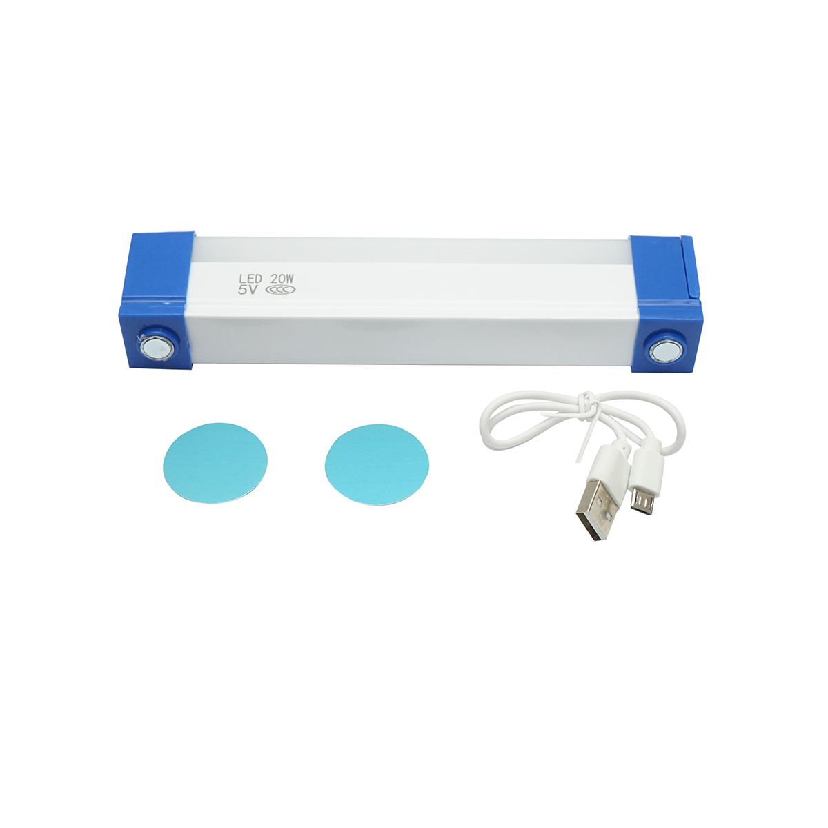 Lampa LED 20W, 6500K cu prindere magnetica si acumulator reincarcabil 1200mAh 170x23x38mm IP20 Breckner Germany – imagine 4