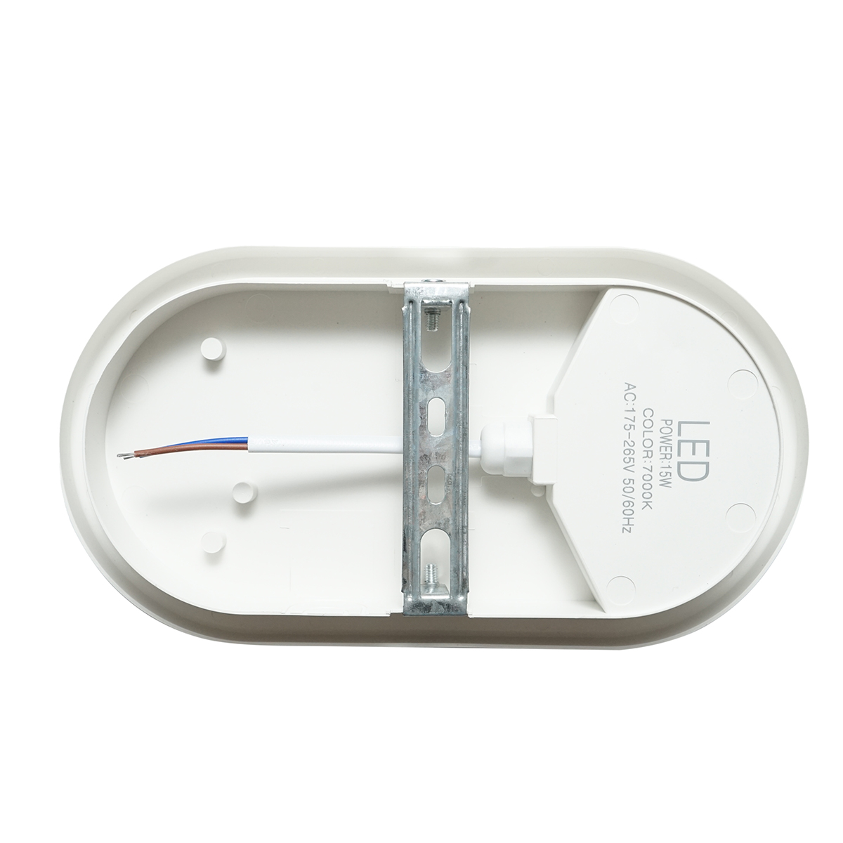 Plafoniera LED 15W, 220V, 7000K lumina rece corp iluminat 215x115x70mm interior/exterior Breckner Germany – imagine 3