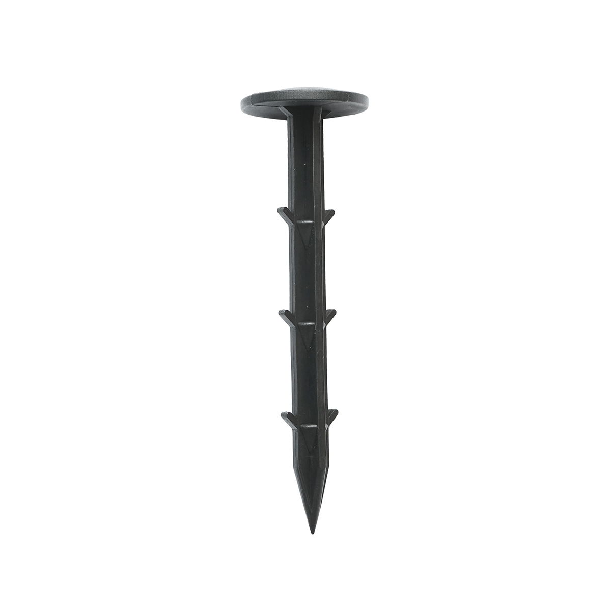 Set 10 cuie plastic fixare folie tip harpon 100mm