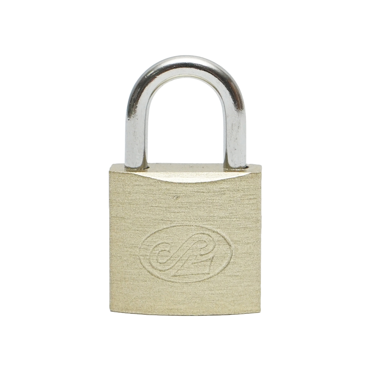 Lacat cu 2 chei auriu 20mm