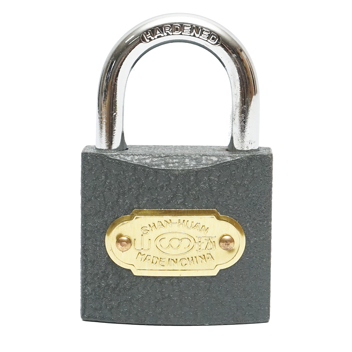 Lacat cu 3 chei gri 38mm