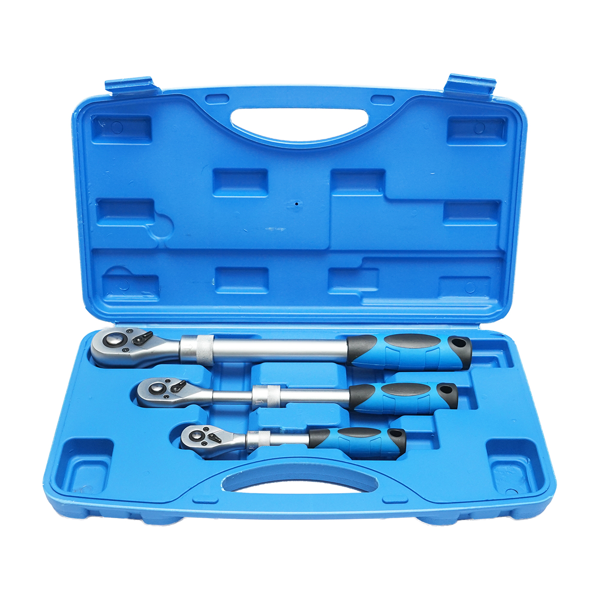 Set antrenor clichet reversibil extensibil 1/2, 3/8, 1/4 Breckner Germany