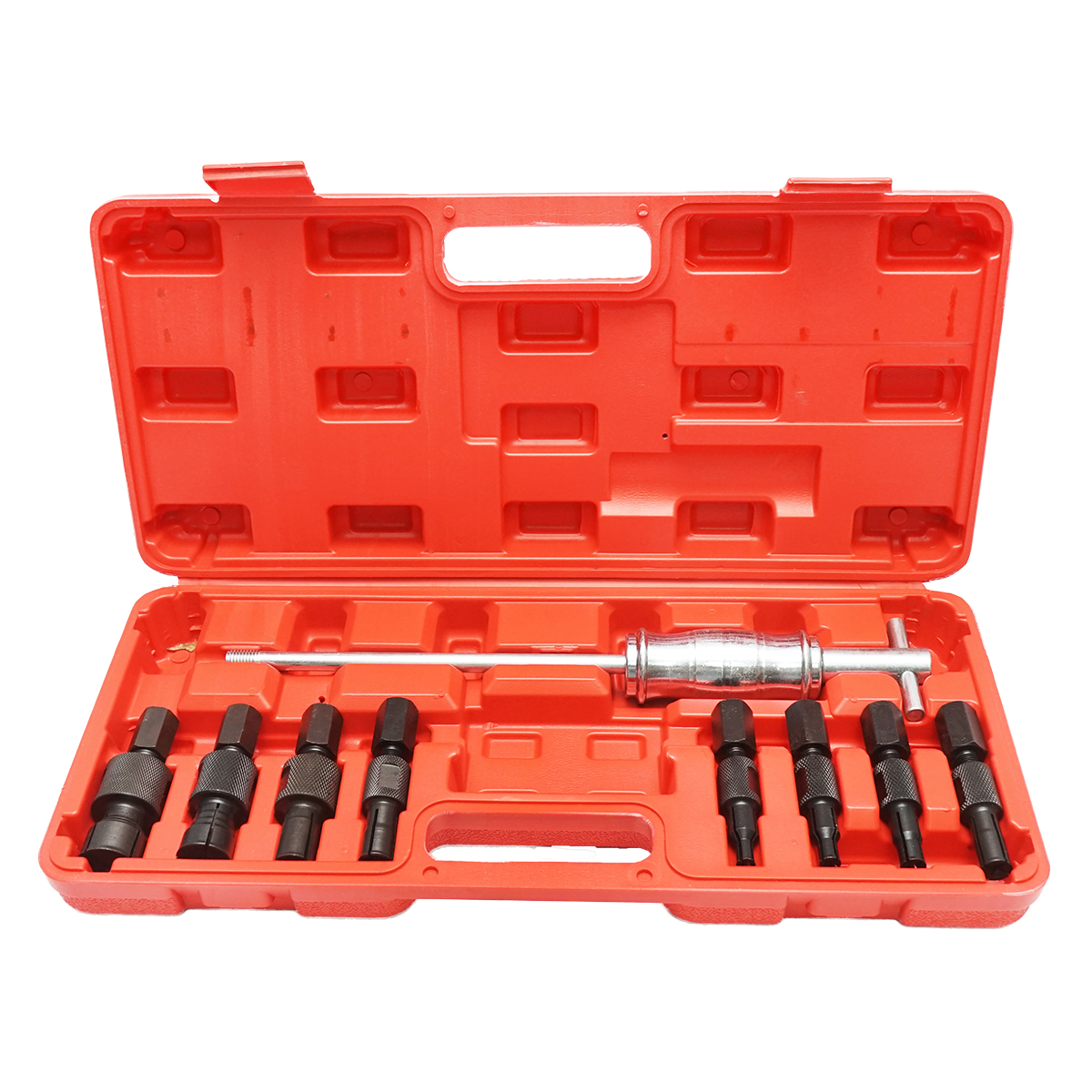 Trusa presa extractor injectoare, bucse, rulmenti interior cu ciocan culisant inertial 8-32mm