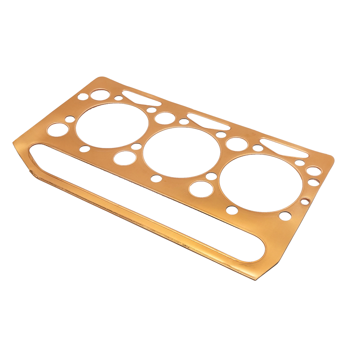 Garnitura chiulasa cupru 3 cilindrii Massey Ferguson, Perkins, Ford cod OEM 4223582M1, 490580, 742993M1, 4223567M1, 81803798, 87554489, 960E6051, 36812122, 36812136, 36812142, 73-21, 61-41685-00
