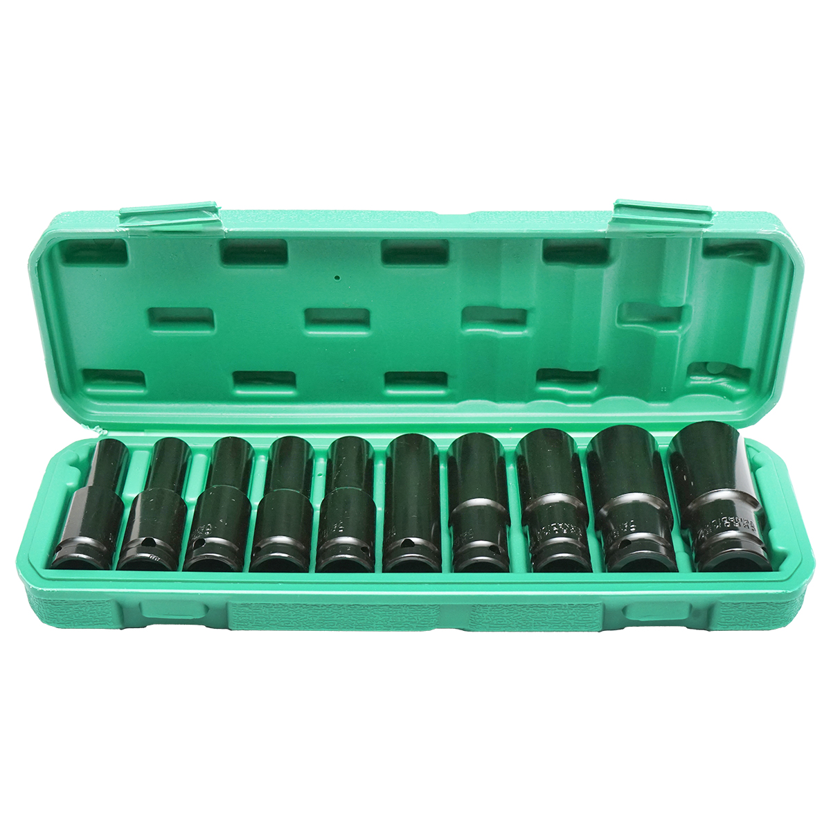Trusa chei tubulare de impact lungi 8-24mm, patrat 1/2 inch 10 piese Breckner Germany