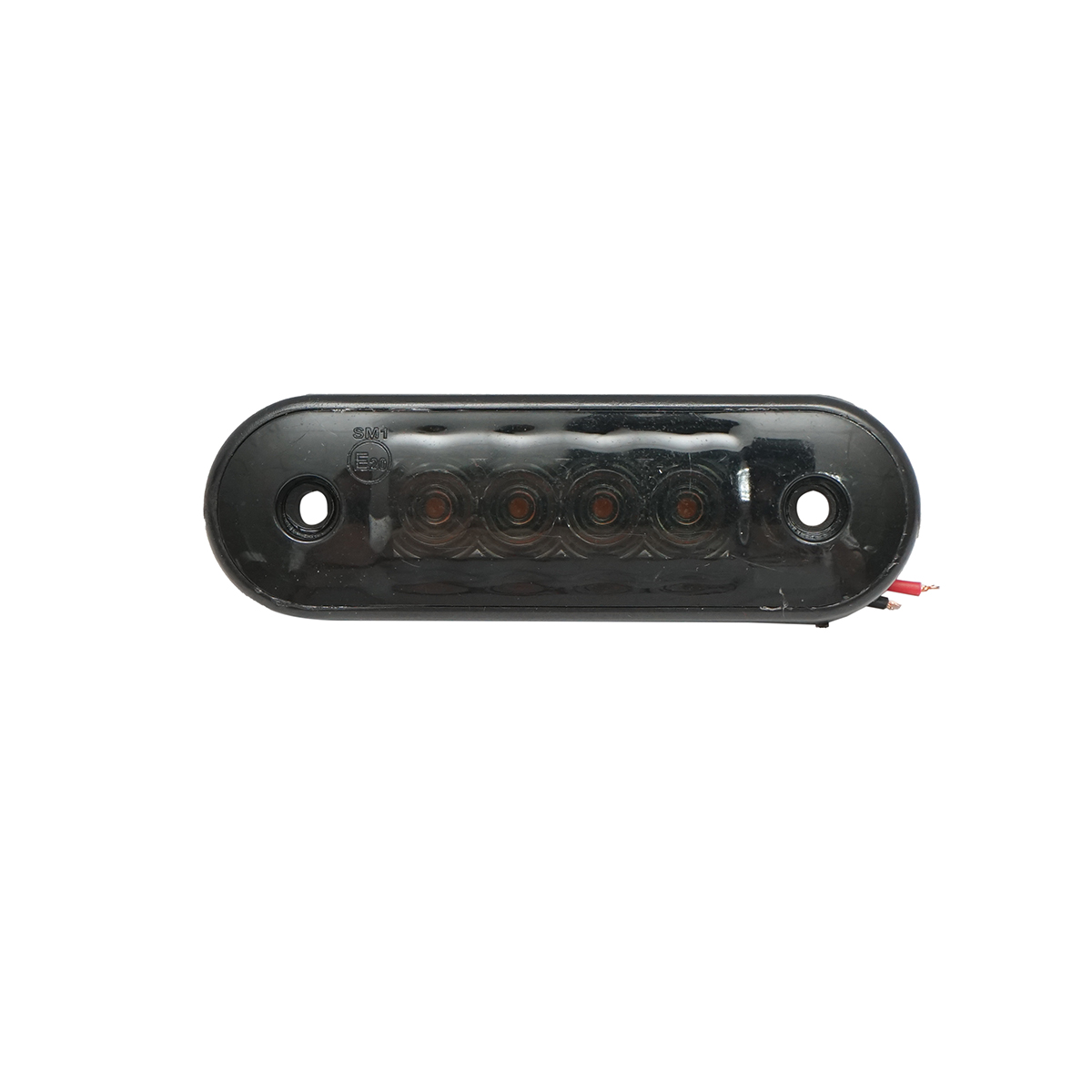 Lampa laterala gabarit slim LED 12-24V, galben fumuriu 83x27mm Breckner Germany