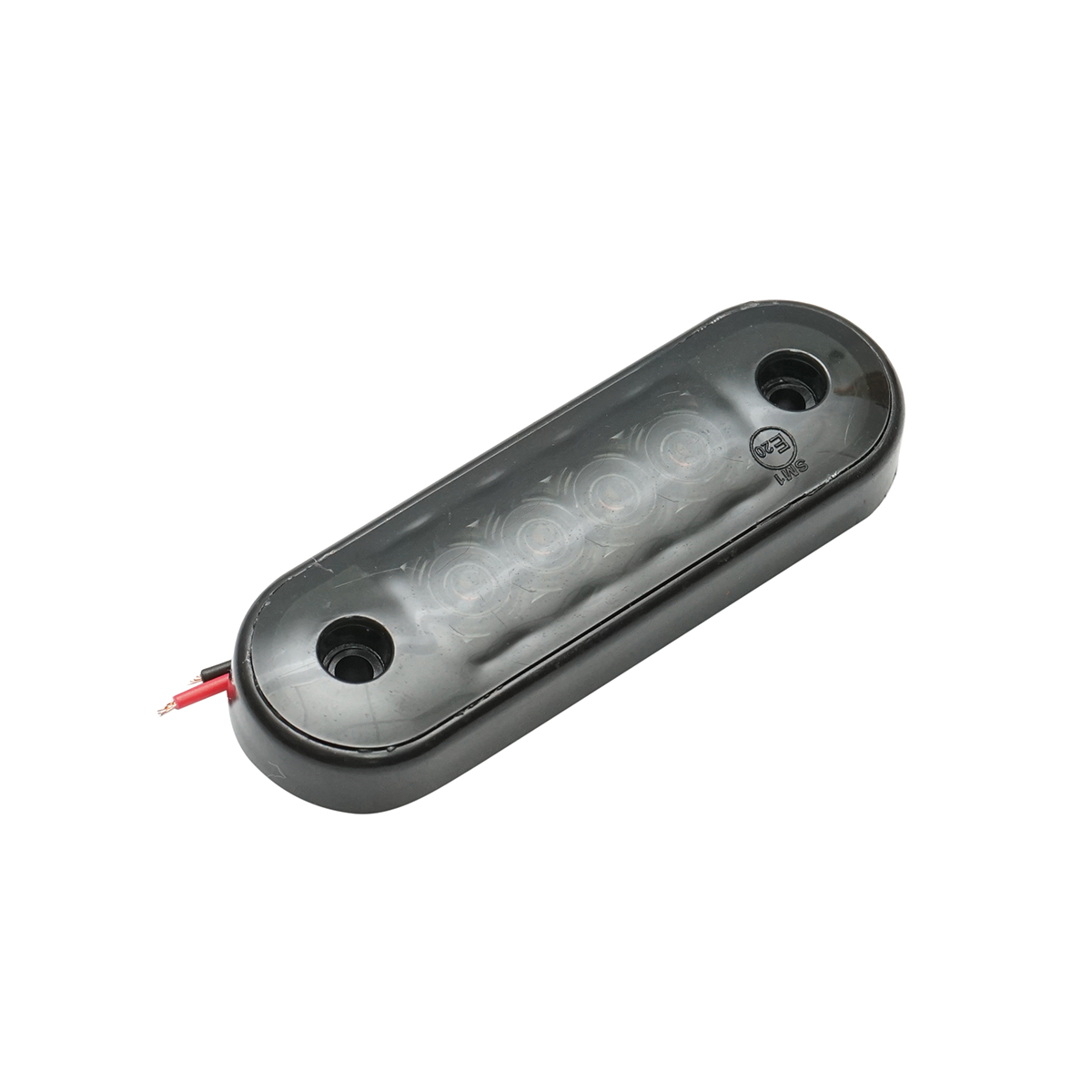 Lampa laterala gabarit slim LED 12-24V, galben fumuriu 83x27mm Breckner Germany – imagine 3