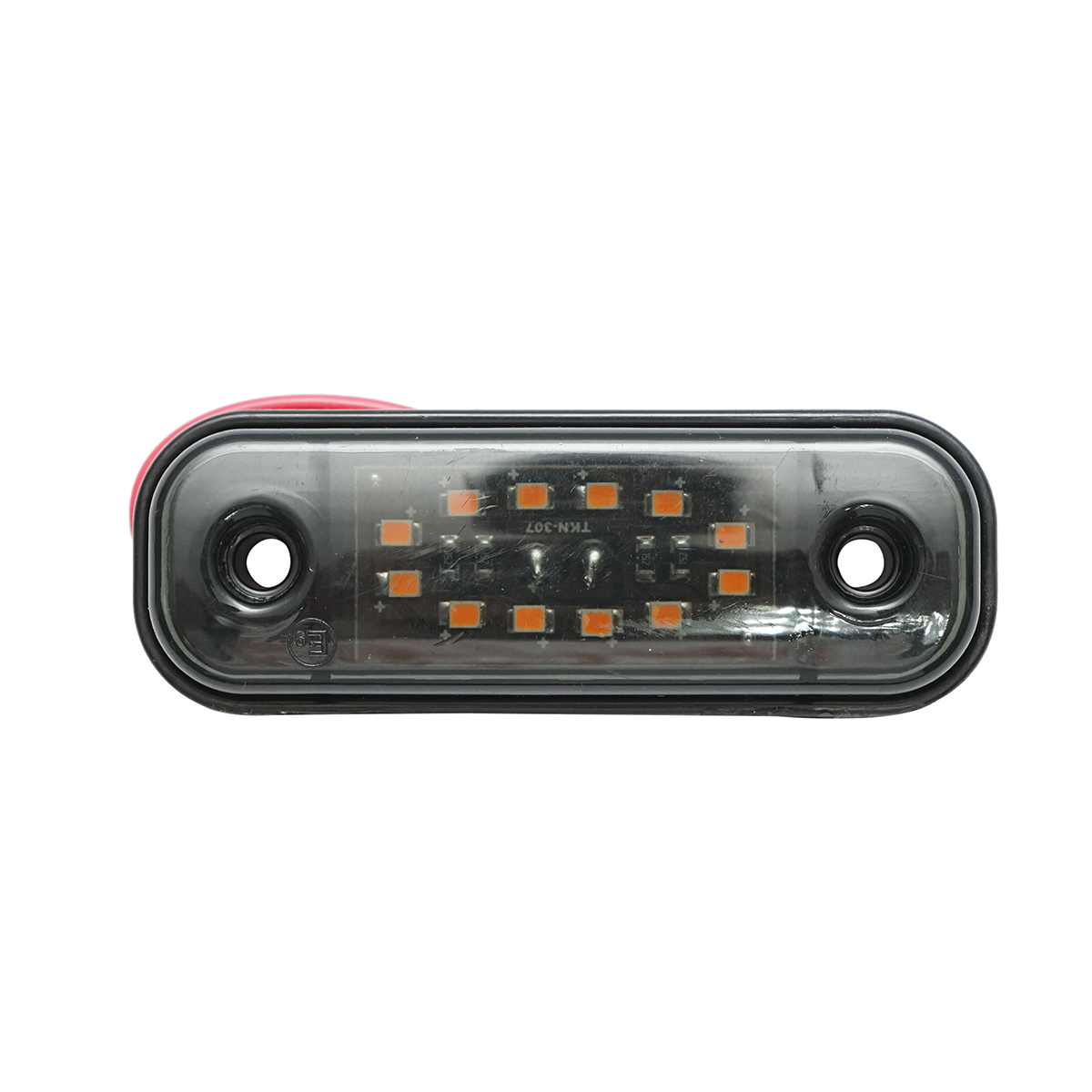 Lampa laterala gabarit slim LED 12-24V, galben fumuriu 89x32mm Breckner Germany