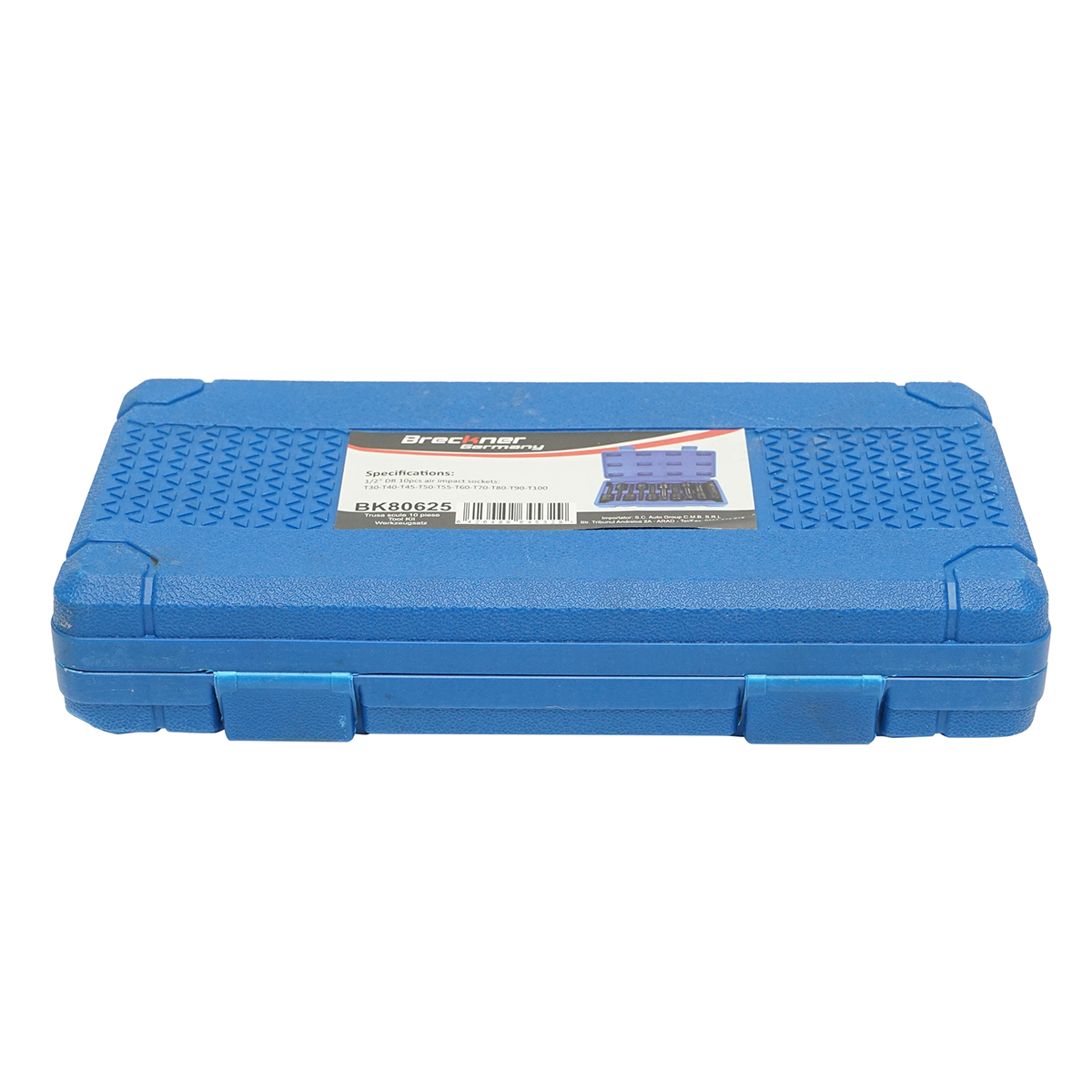 Trusa chei tubulare 1/2 de impact torx 10 piese Breckner Germany – imagine 4