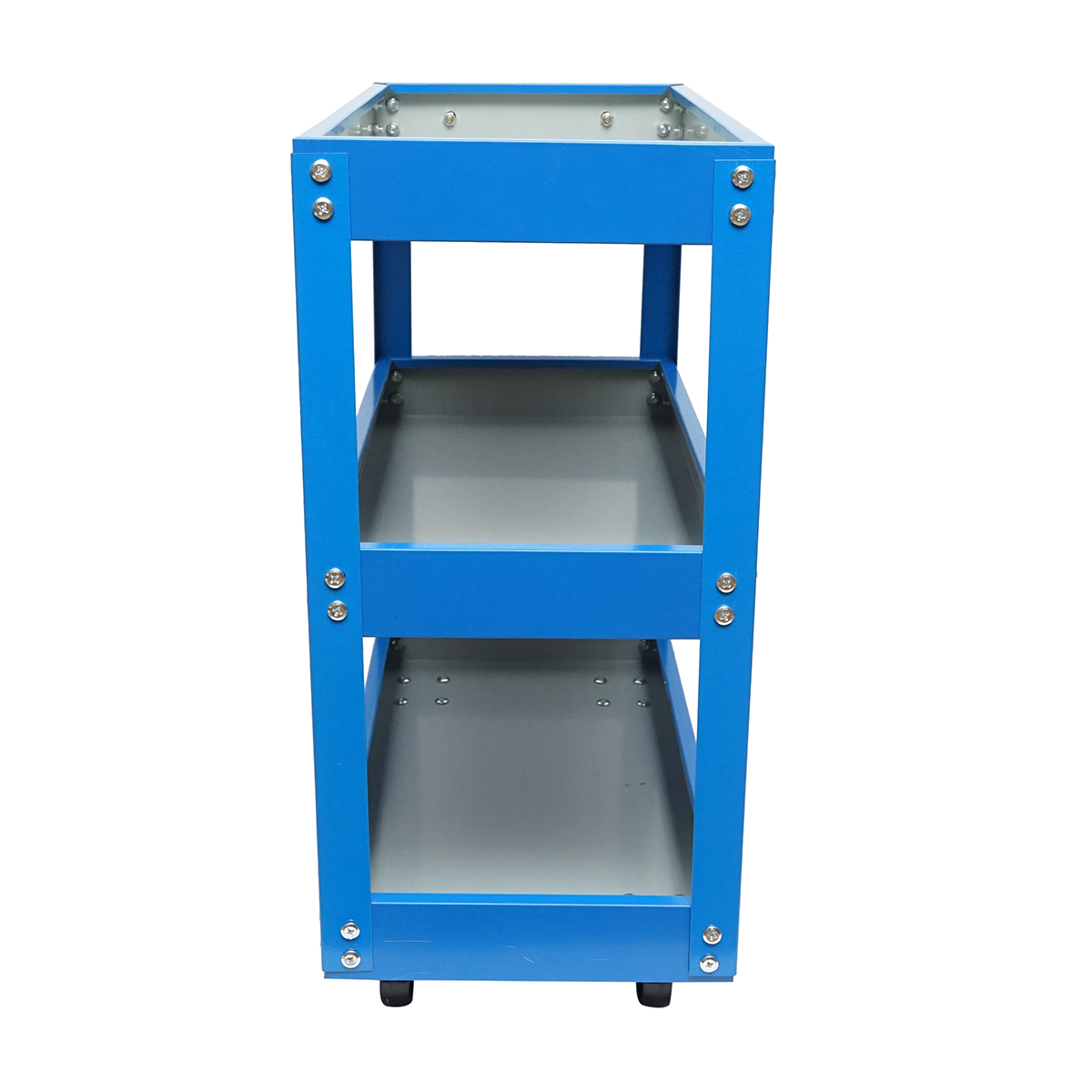 Carucior scule metalic pe roti cu 3 rafturi 510x260x575mm – imagine 4