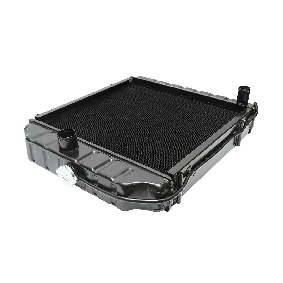 Radiator racire apa Massey Ferguson cu 4 randuri de celule cod OEM 1695721M2 – imagine 6