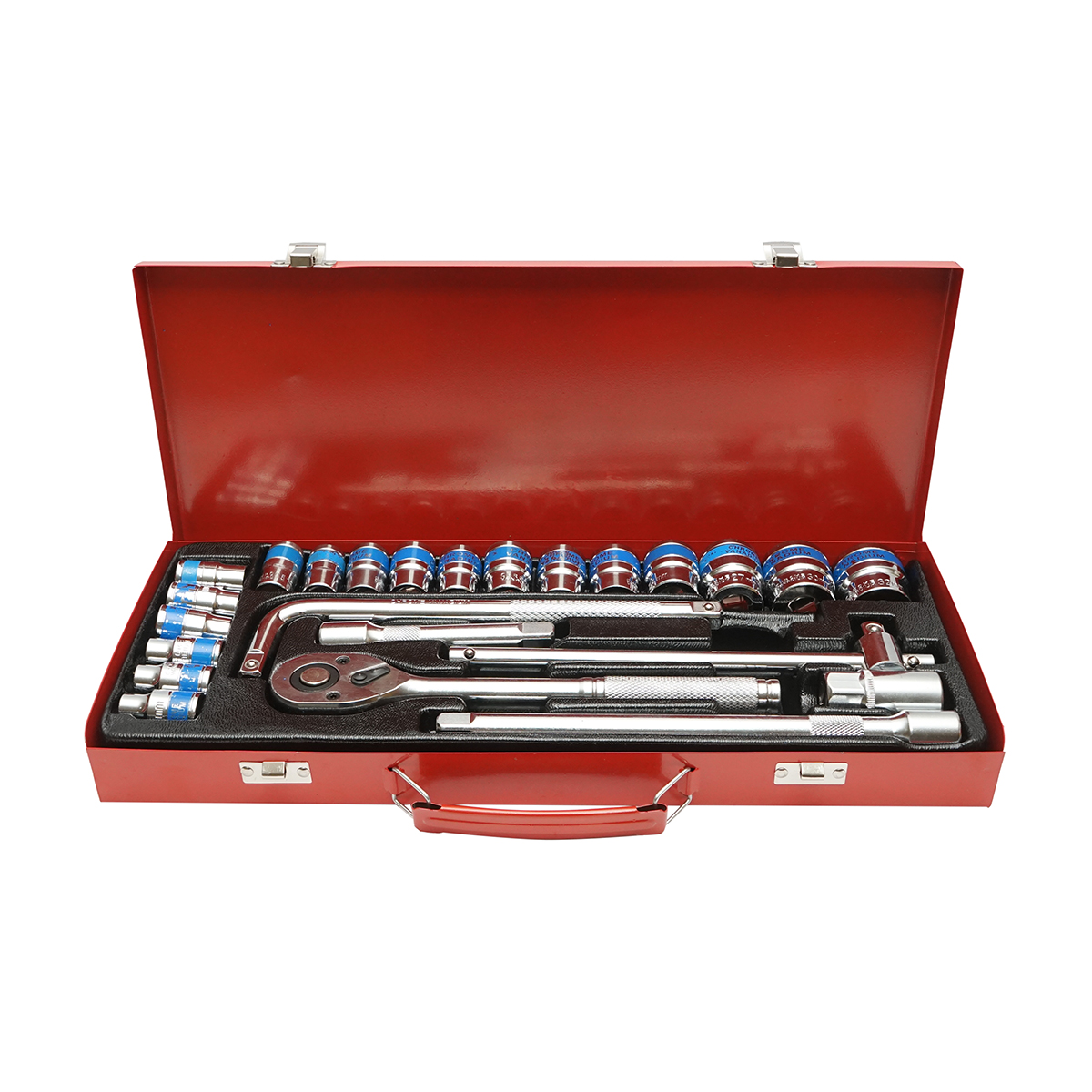 Trusa chei tubulare 8-32mm, antrenor cu clichet 1/2 inch 25 piese Breckner Germany