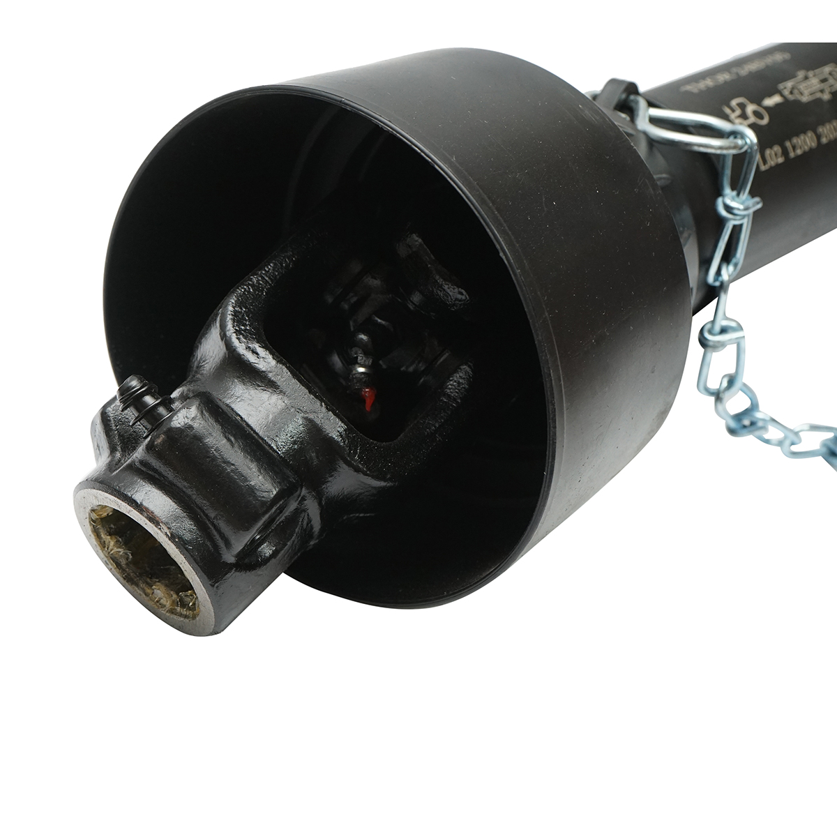Cardan 1200 mm T2 L2 cruce 23.8x61.3 (teava triunghiulara 34/40 si 40/48) 3/8 Z=6 – imagine 4