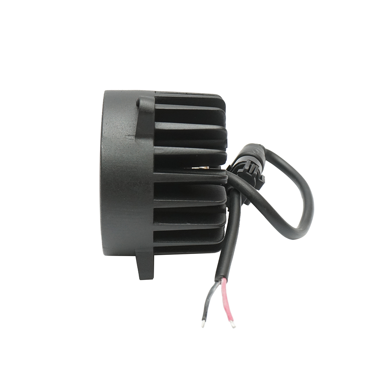 Far rotund 4 LED-uri, 32W 12-24V pentru John Deere, New Holland, Case IH, Magnum, Ford cod OEM 87328621, UT-W4012 – imagine 3