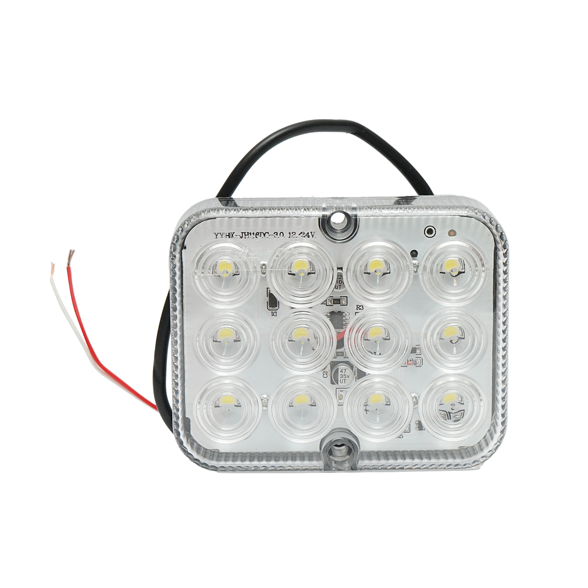 Lampa marsarier LED 12V/24V alba 12 LED-uri 100x80x25mm Breckner Germany