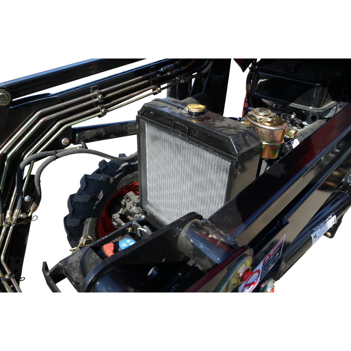 Tractor 35HP 4x4 semicabina cu incarcator frontal KONIG TRAKTOREN 354 – imagine 17