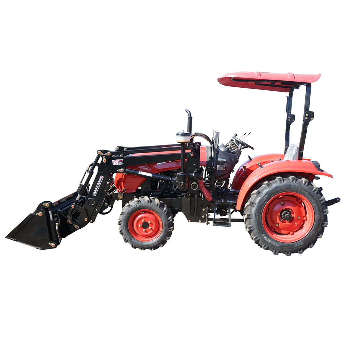 Tractor 35HP 4x4 semicabina cu incarcator frontal KONIG TRAKTOREN 354 – imagine 2