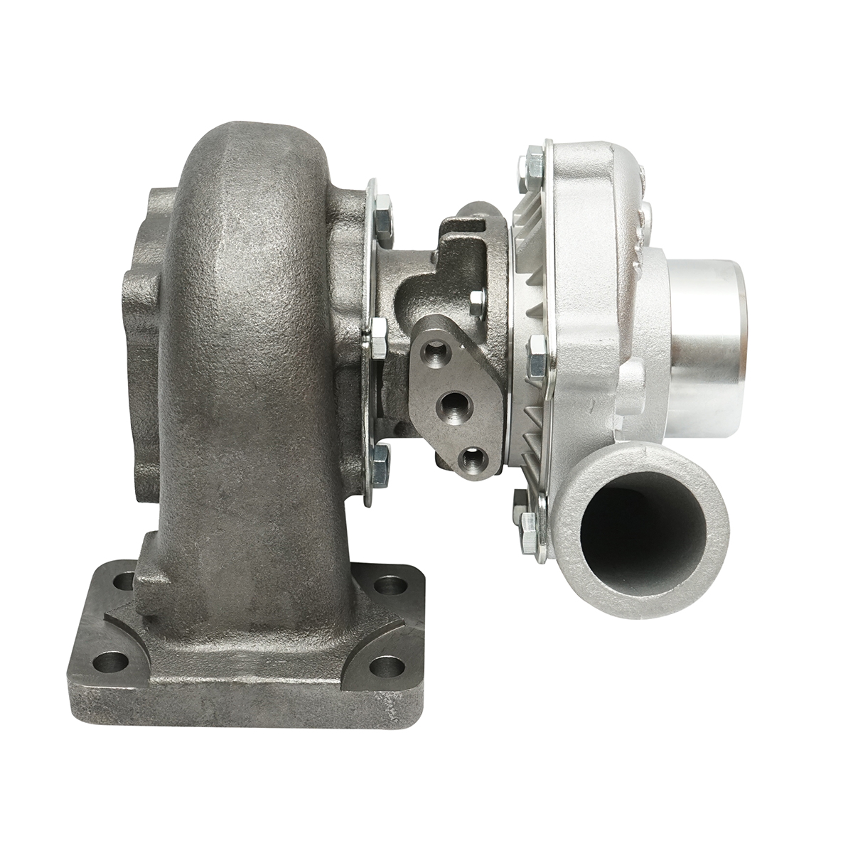 Turbocompresor JCB motor Perkins 1004-4T cod OEM 466854-0001S, 311063, 311063R, 312157, 312172, 312725 – imagine 2