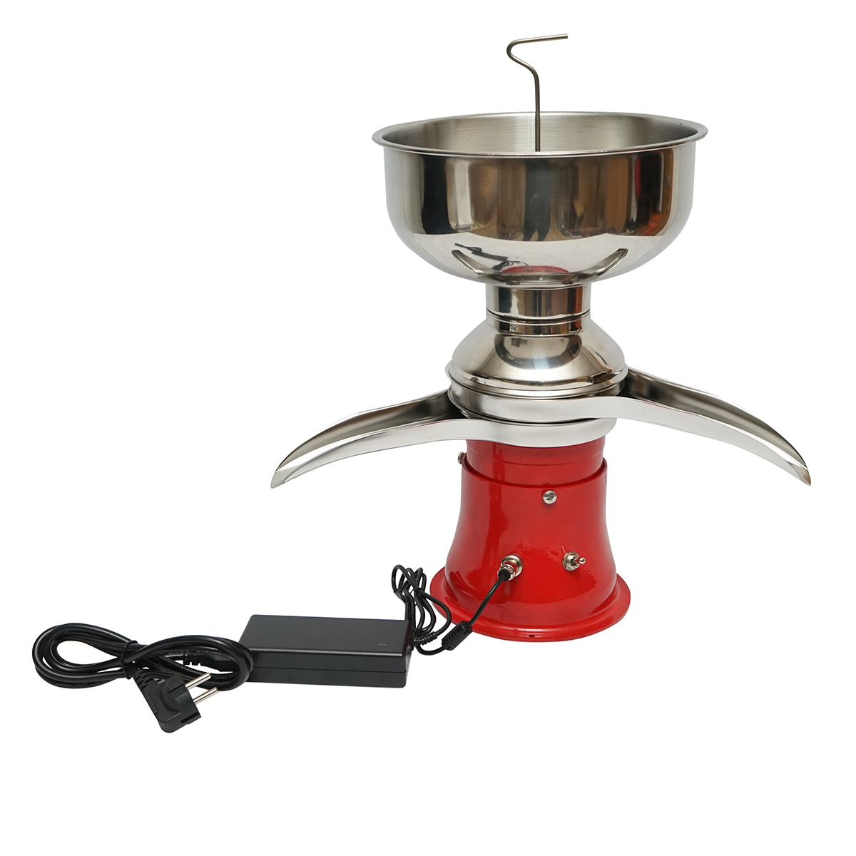 Separator smantana din lapte sau pentru degresat automat 30W, 220V, recipient inox 5L, capacitate 50L/h
