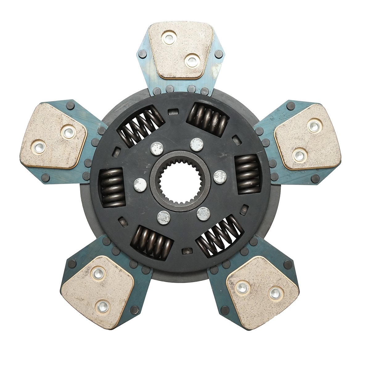 Disc ambreiaj Massey Ferguson 215mm cod OEM 3435019M1, 3435019M2, 3435019M3, 3709302M91 ,3709446M91, 4264079M91, 6252995M91 – imagine 2
