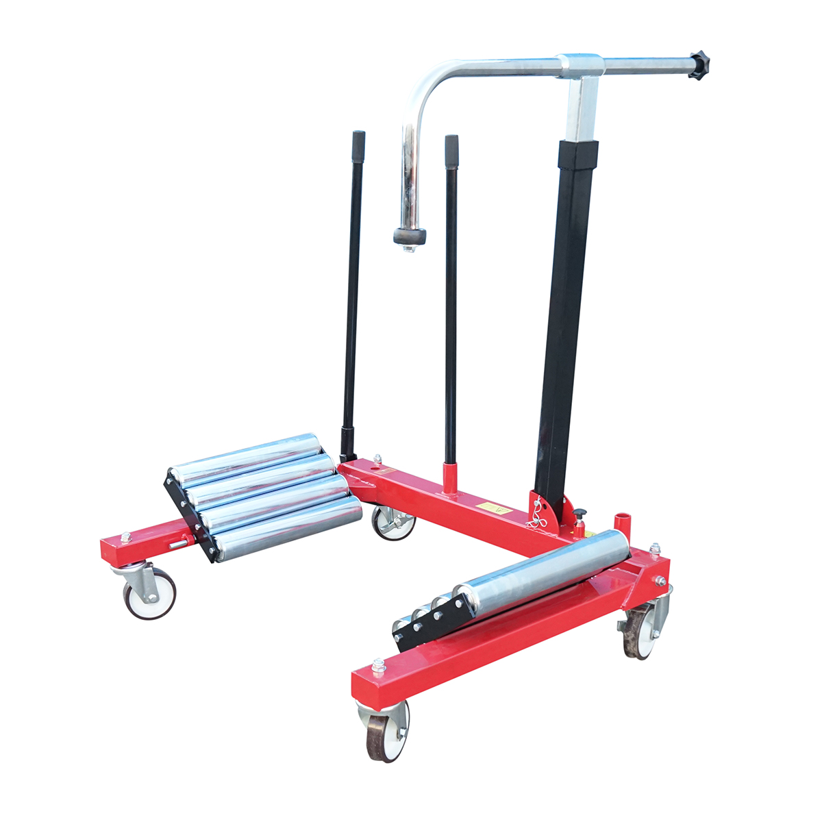 Carucior hidraulic pentru manipulare, montare si demontare roti, capacitate maxima 1200kg