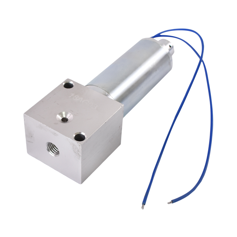 Electrovalva tras 12V cu ax subtire normal inchis Tractor Forestier