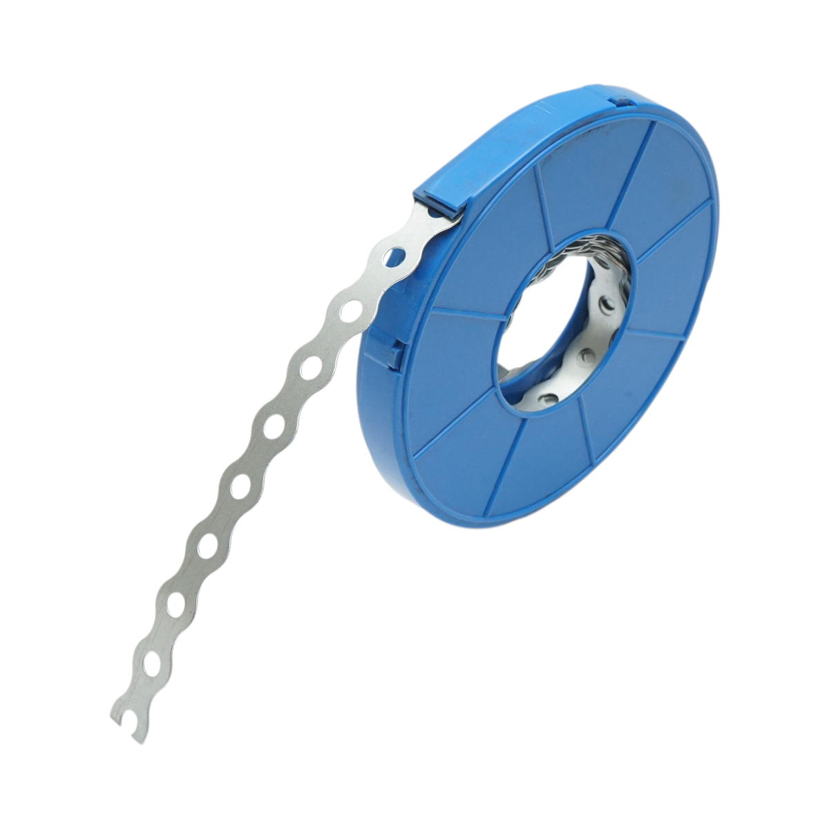 Banda perforata metalica 17x0.7mm, lungime 10m